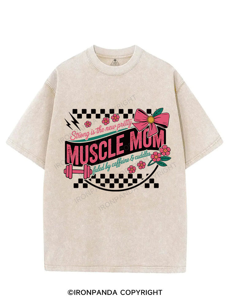 MUSCLE MOM VINTAGE GYM SHIRT