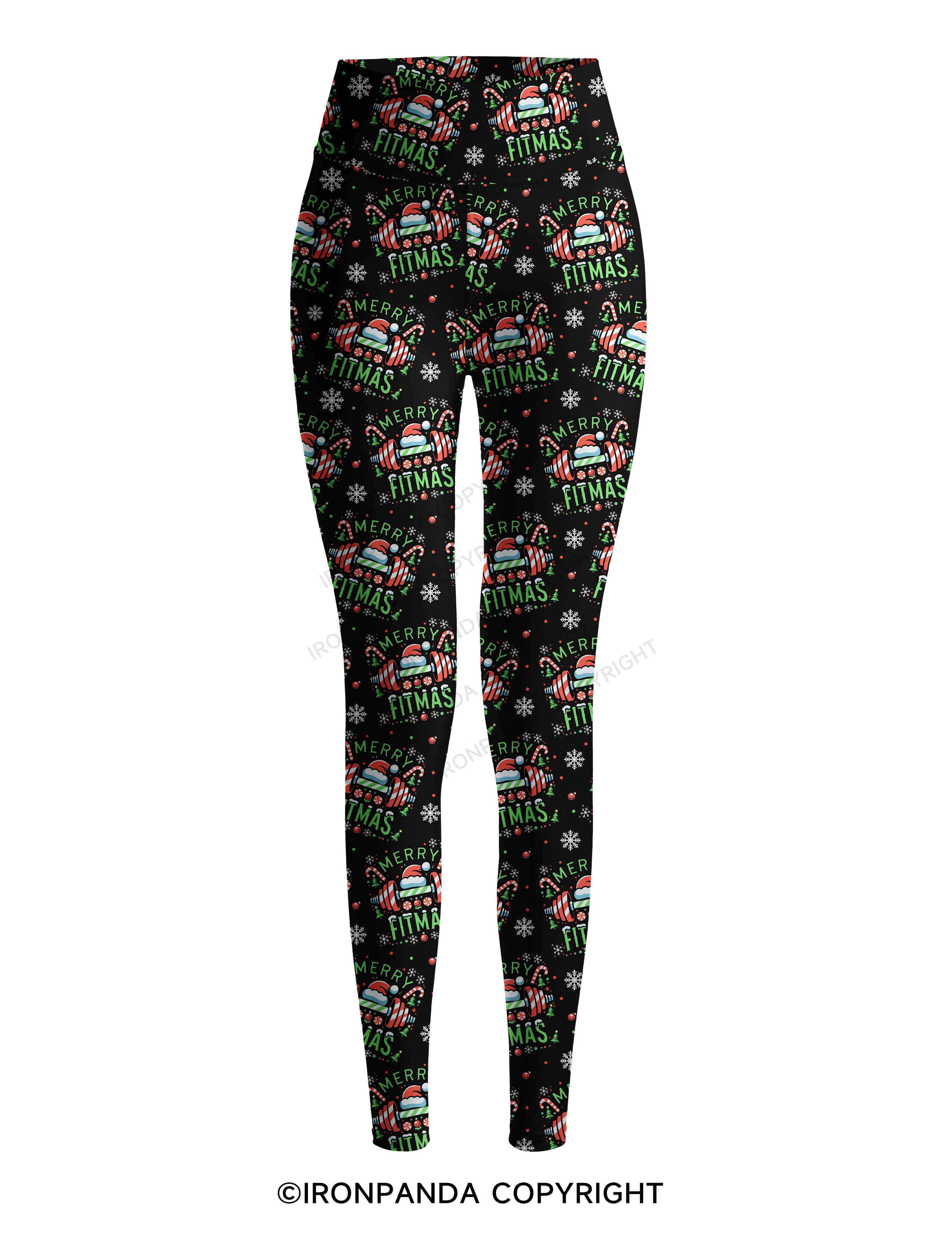 MERRY FITMAS Printed Yoga Pants