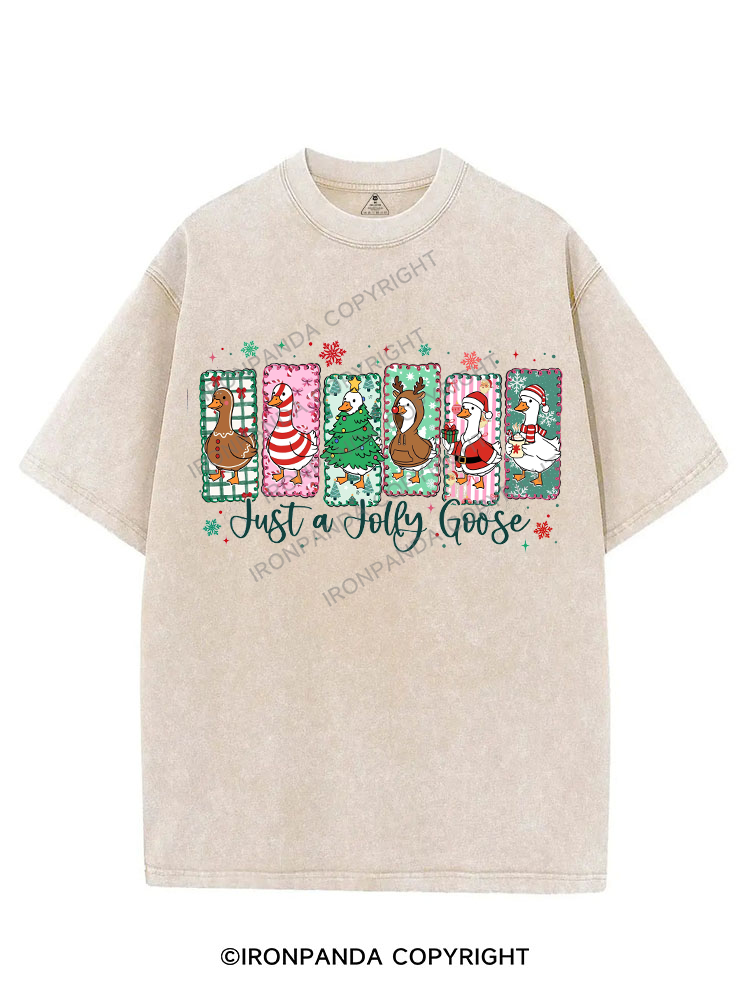 JUST A JOLLY GOOSE VINTAGE GYM SHIRT