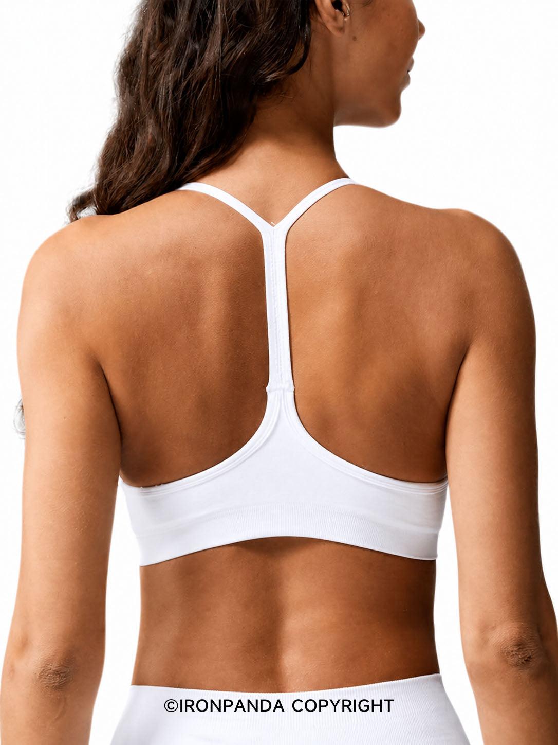 Y-Back Strappy Sports Bra