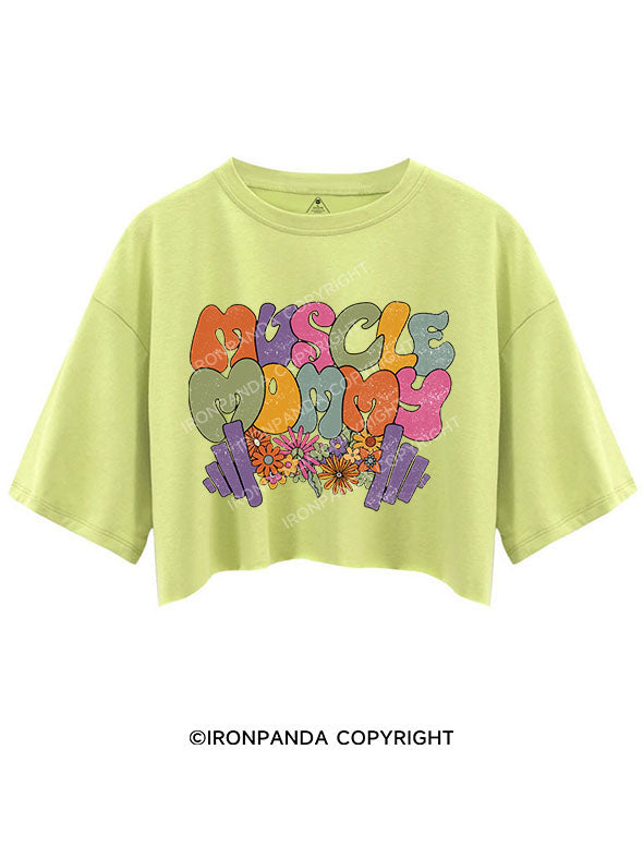 MUSCLE Mom  CROP TOPS