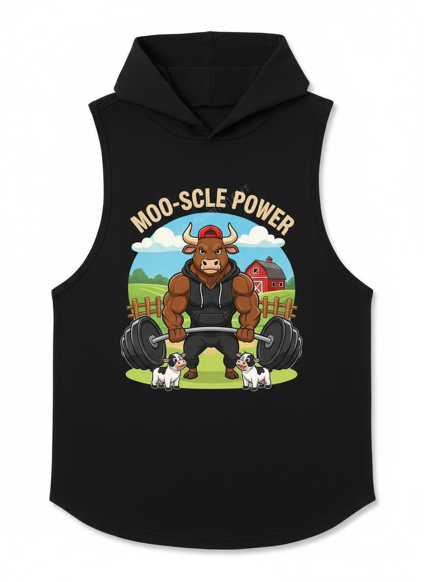 MOO-SCLE POWER Hooded Tank