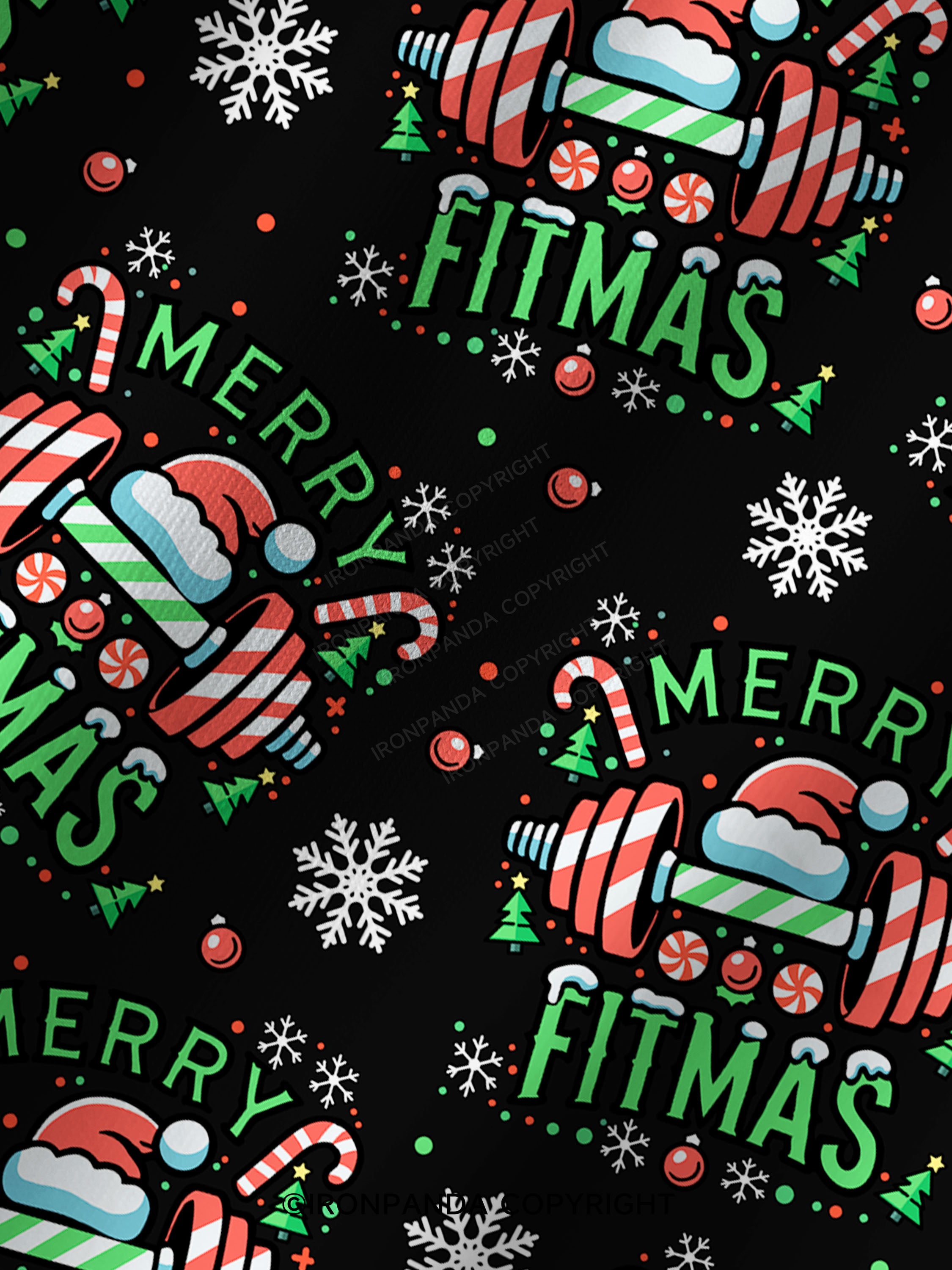 MERRY FITMAS Printed Yoga Shorts
