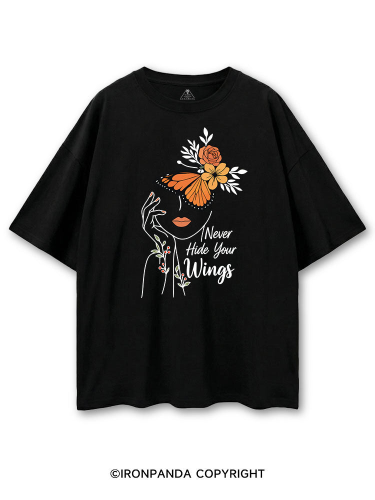 Never hide your wings COTTON PUMP COVER