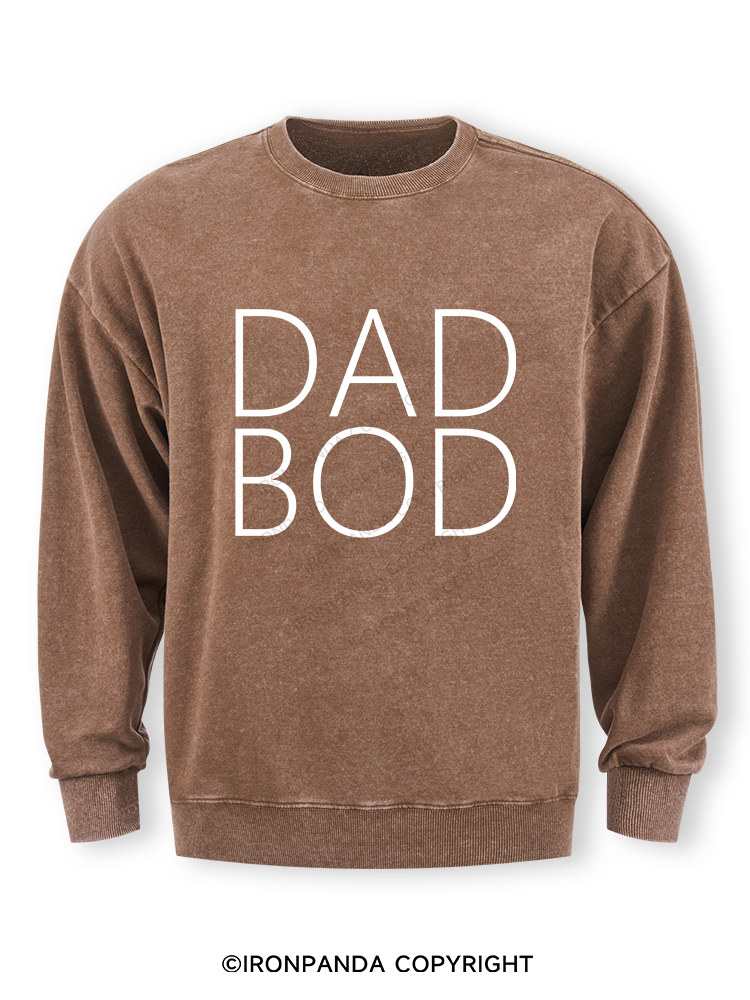 Dad Bod Washed Sweatshirt