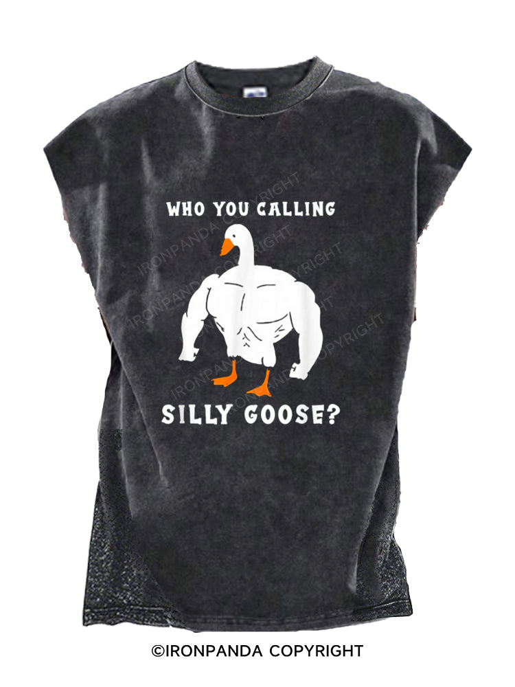 Who you calling silly goose Cut Off Tank
