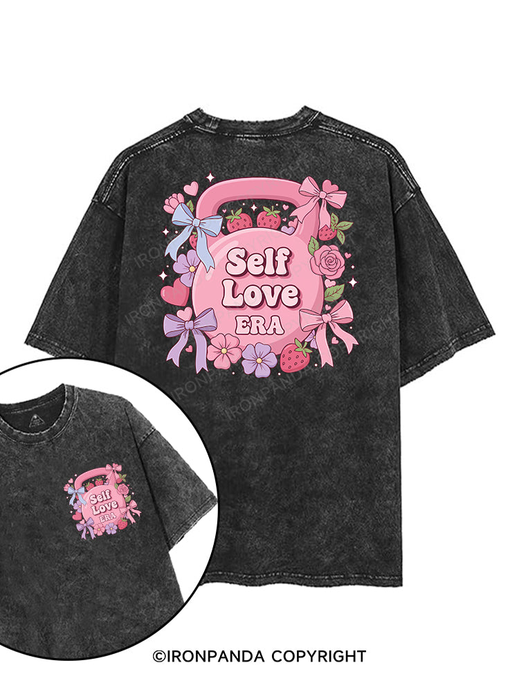Self Love Era printed Gym Shirt