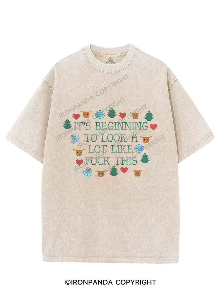 IT'S BEGINNING TO LOOK A LOT LIKE FUCK THIS SESSION VINTAGE GYM SHIRT