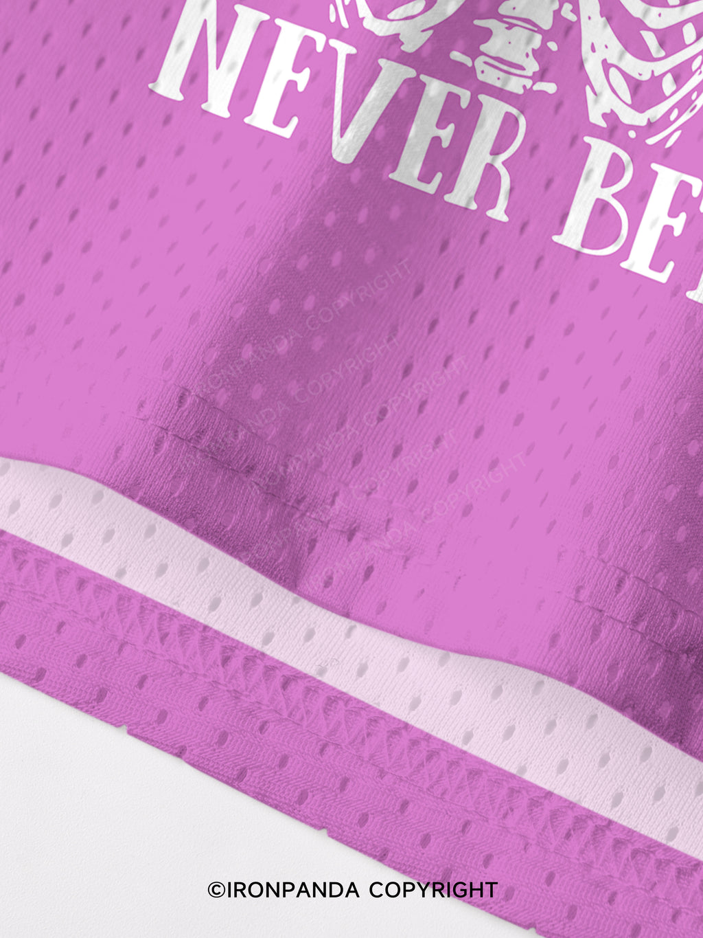Never Better Skeleton Mesh Tank Top