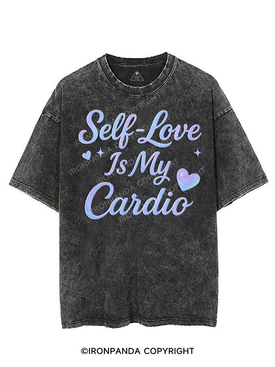 self-love is my cardio VINTAGE GYM SHIRT