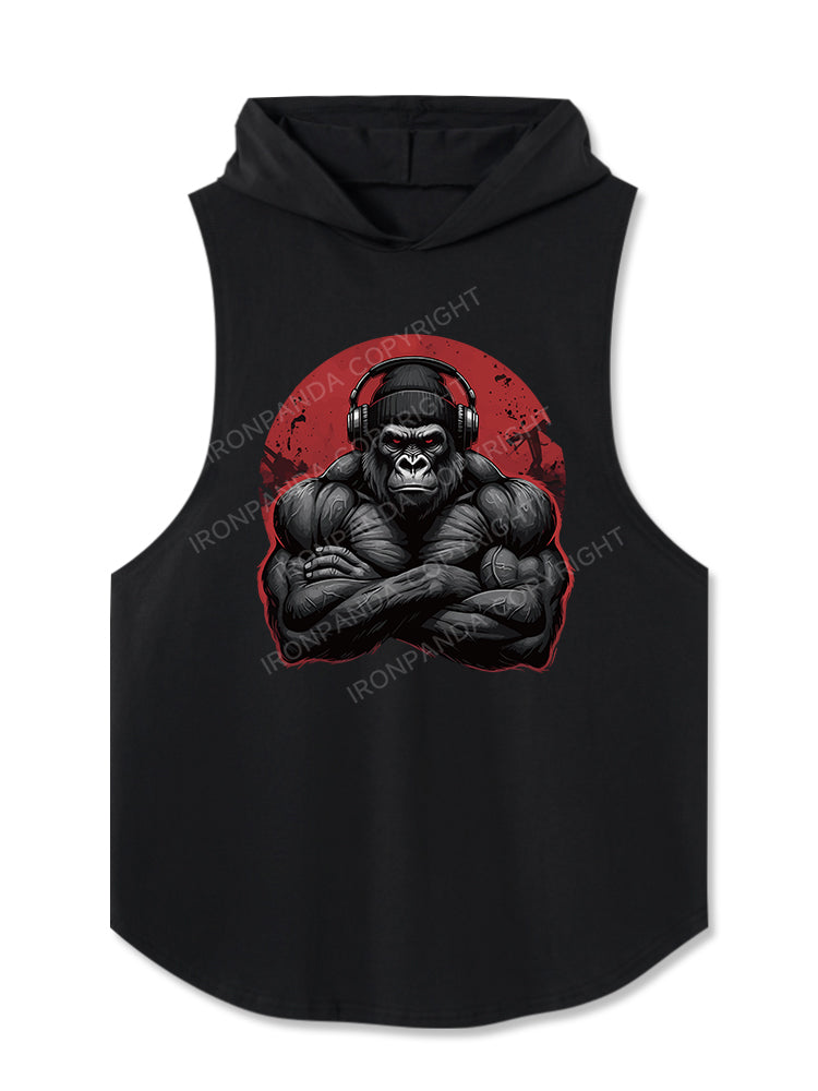 MUSCLE GORILLA Hooded Tank
