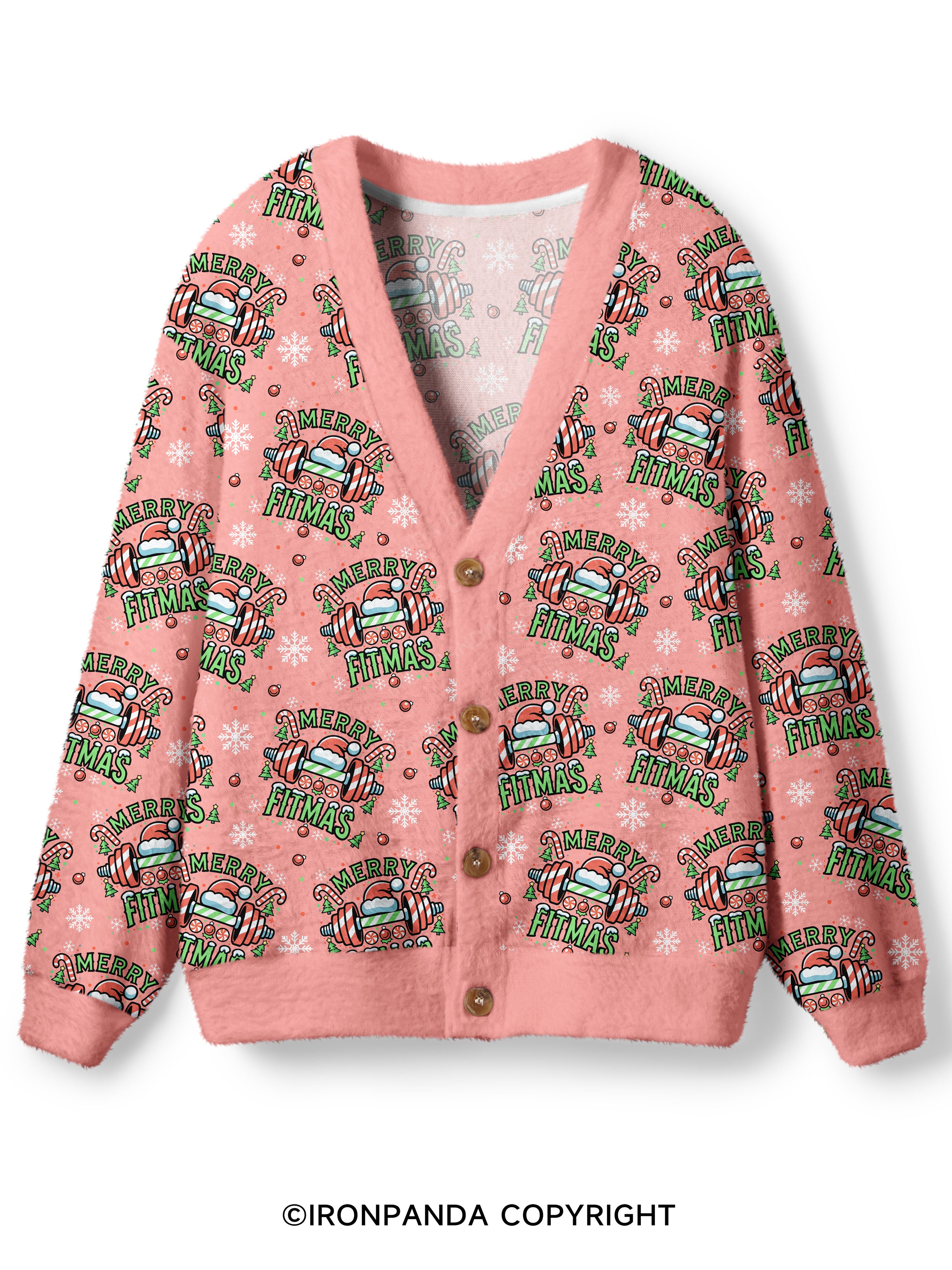 MERRY FITMAS Ugly Cardigan Sweater