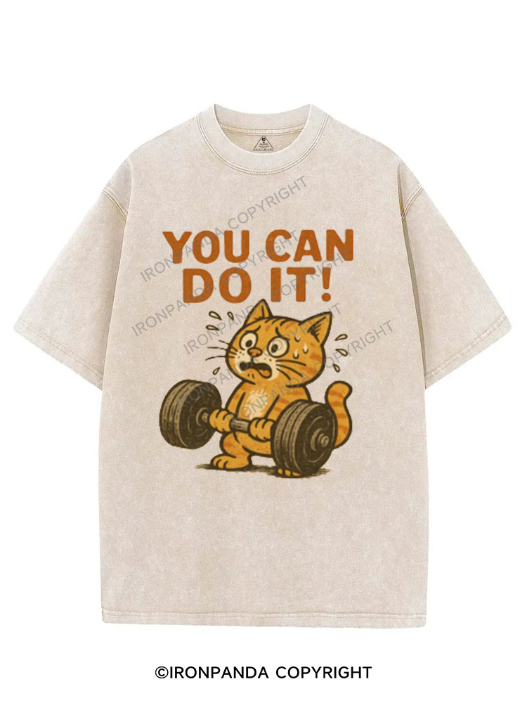 YOU CAN DO IT! VINTAGE GYM SHIRT