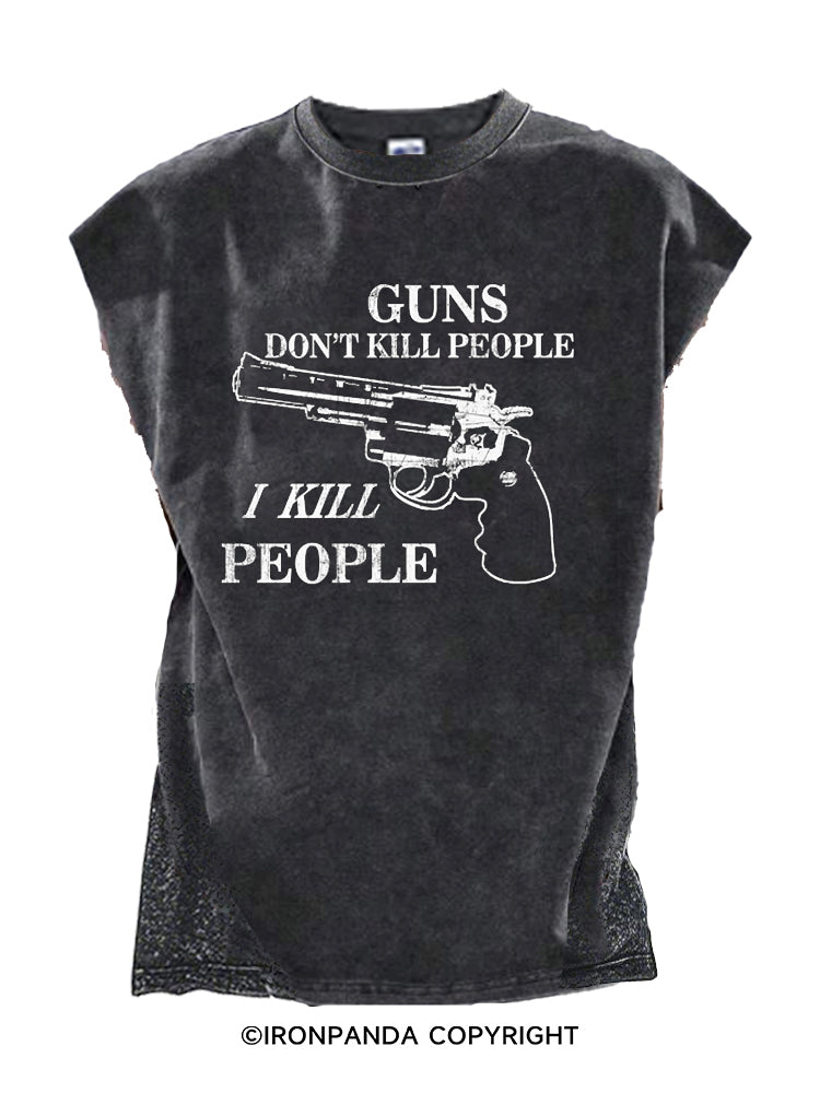 GUNS Don't Kill People Cut Off Tank