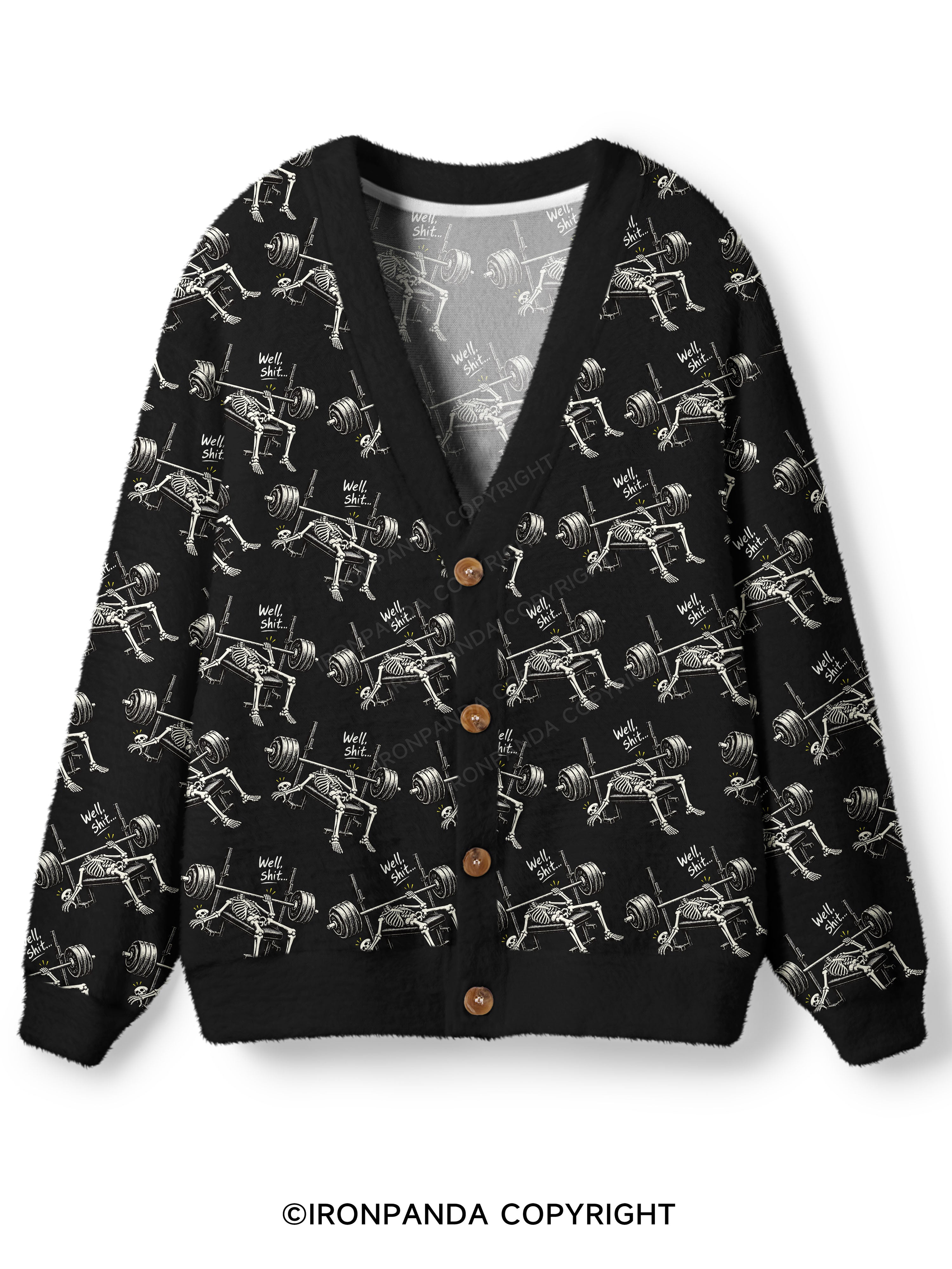 Well Shit... Ugly Cardigan Sweater