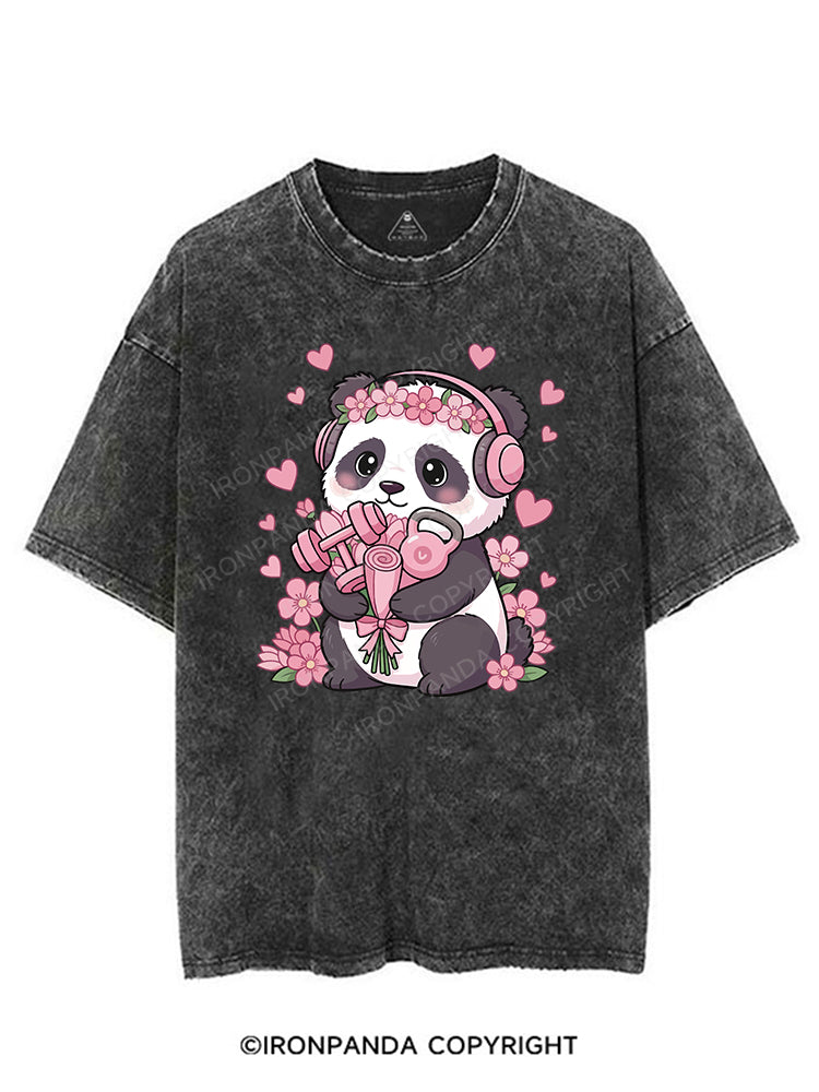 Panda Gains VINTAGE GYM SHIRT