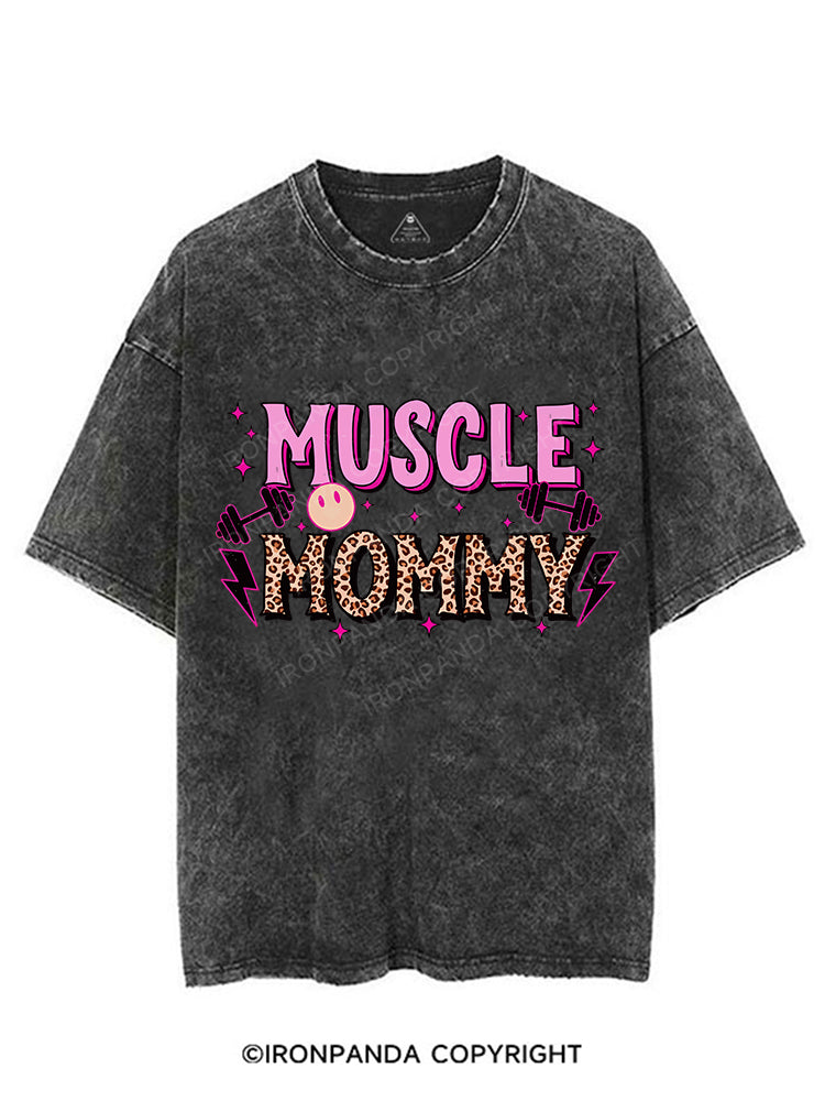 MUSCLE MOMMY VINTAGE GYM SHIRT