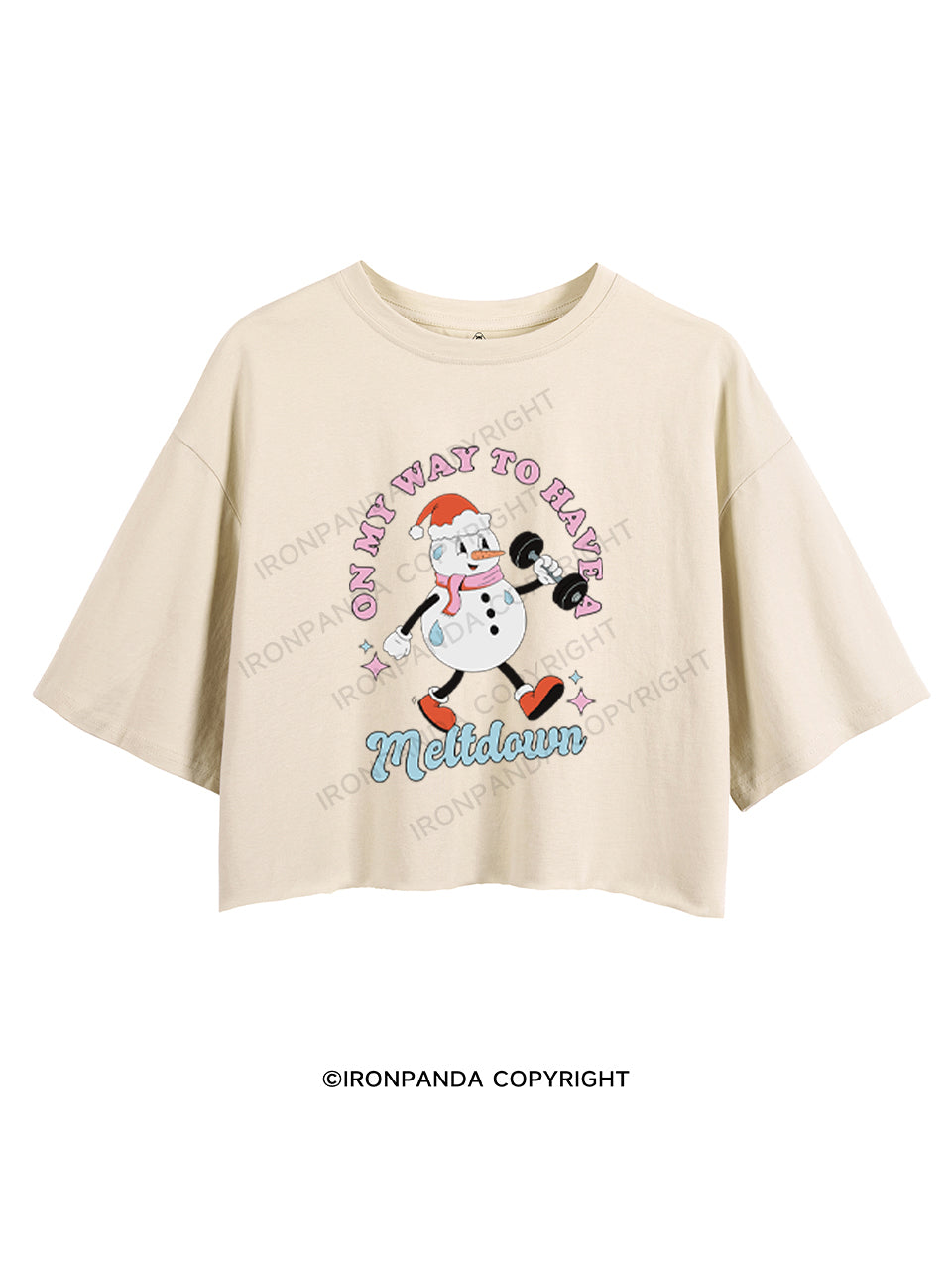 ON MY WAY TO HAVE A MELTDOWN CROP TOPS