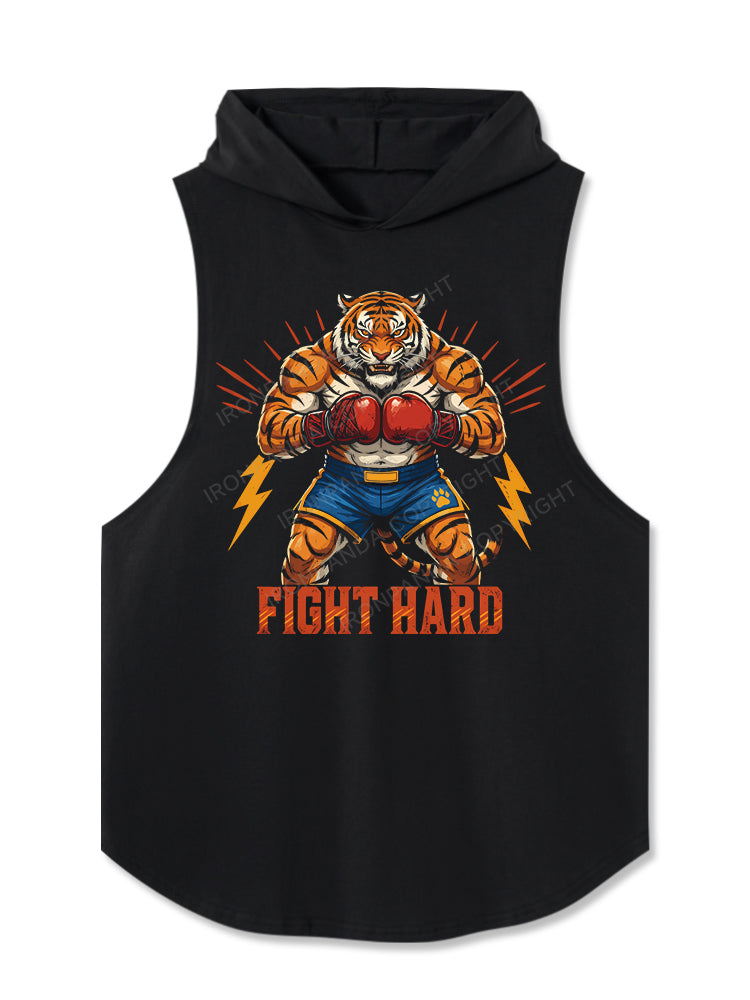 FIGHT HARD Hooded Tank