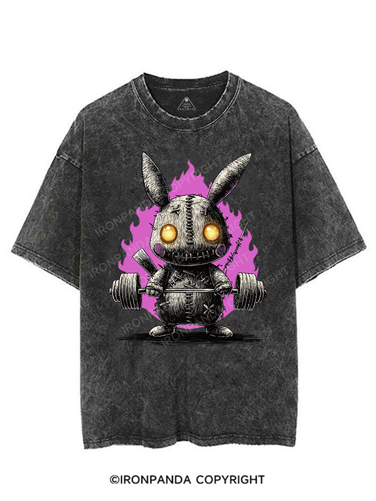 Flaming Lifter VINTAGE GYM SHIRT