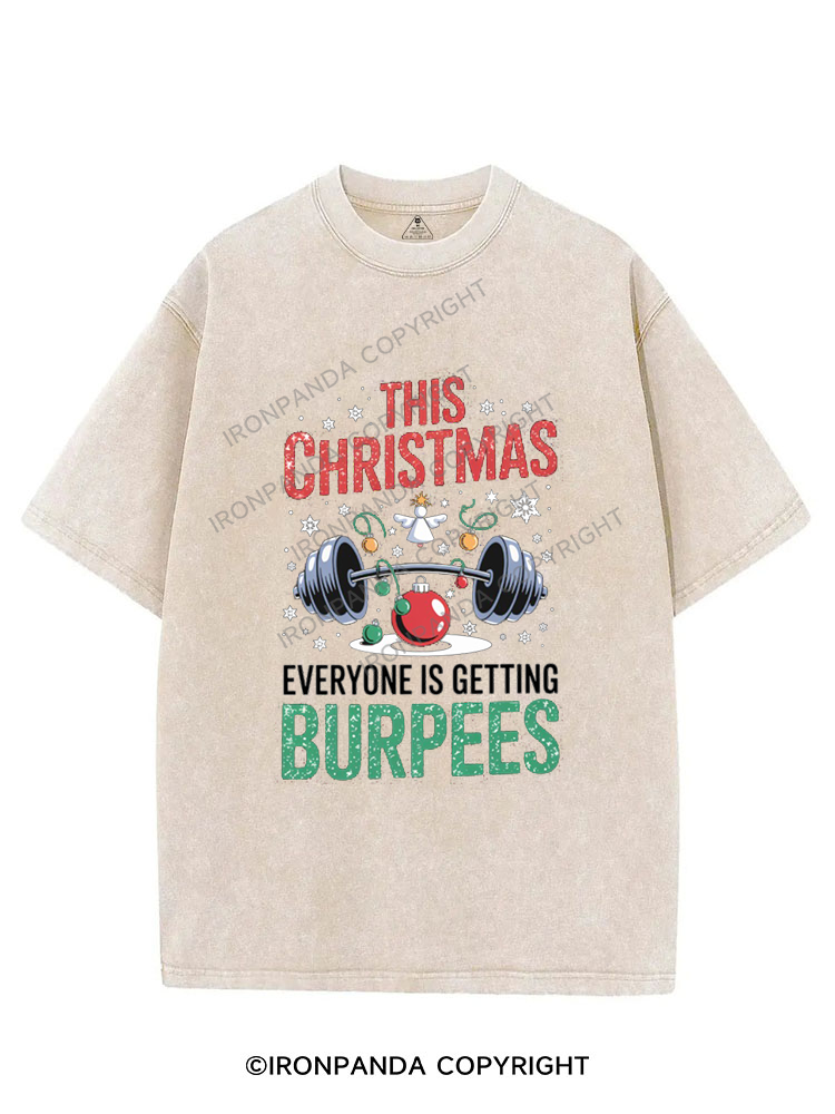 THIS CHRISTMAS EVERYONE IS GETTING BURPEES VINTAGE GYM SHIRT