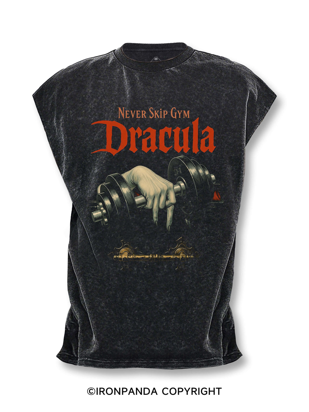 Never Skip Gym Cut Off Tank