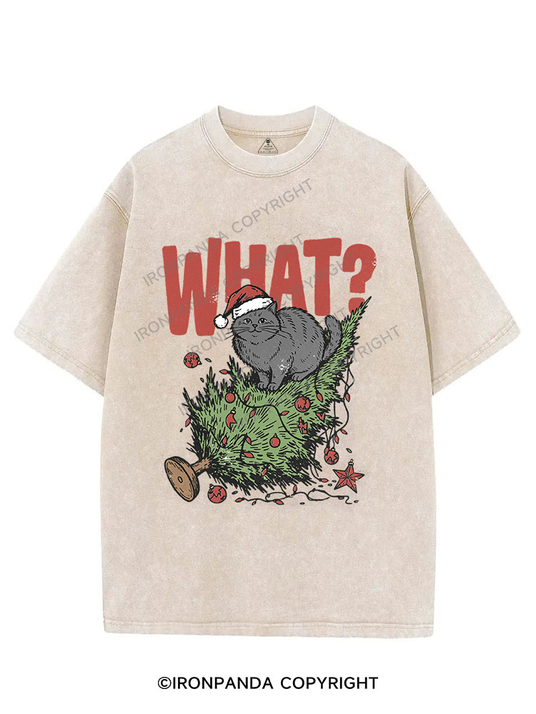 WHAT? VINTAGE GYM SHIRT