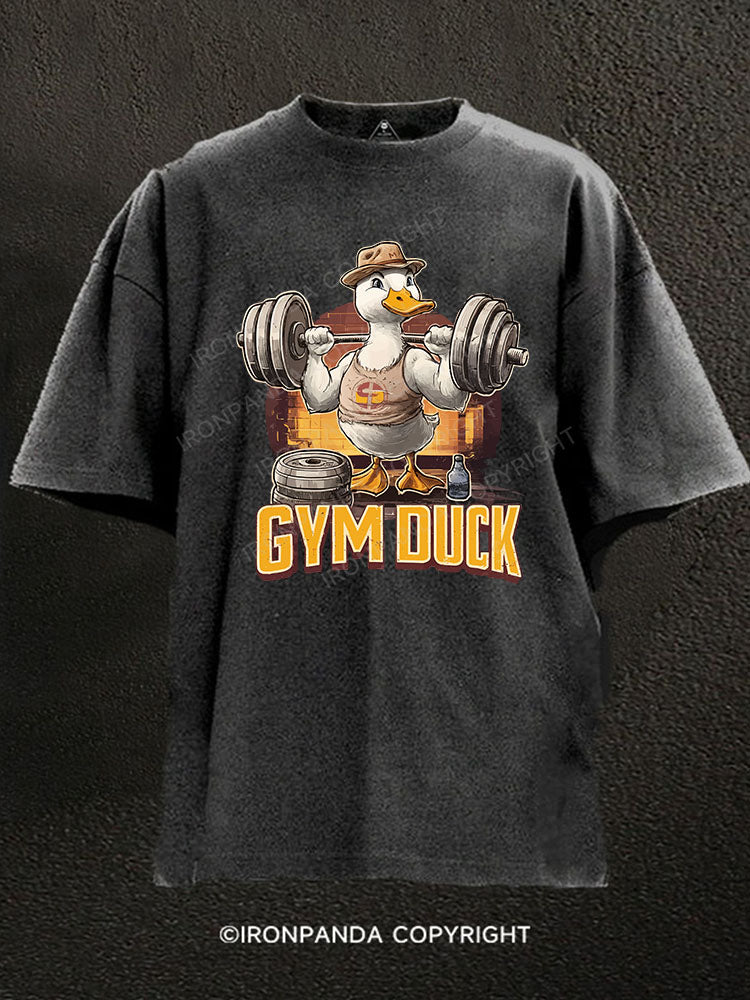 GYM DUCK Washed Gym Shirt