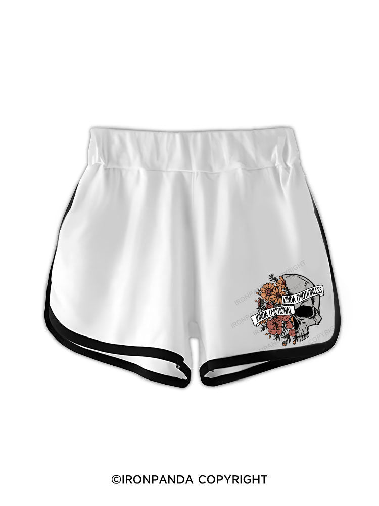 KINDA EMOTIONAL KINDA EMOTIONLESS Workout Shorts
