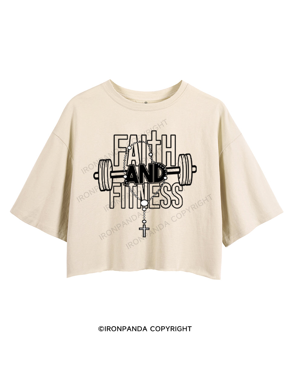 FAITH AND FITNESS CROP TOPS