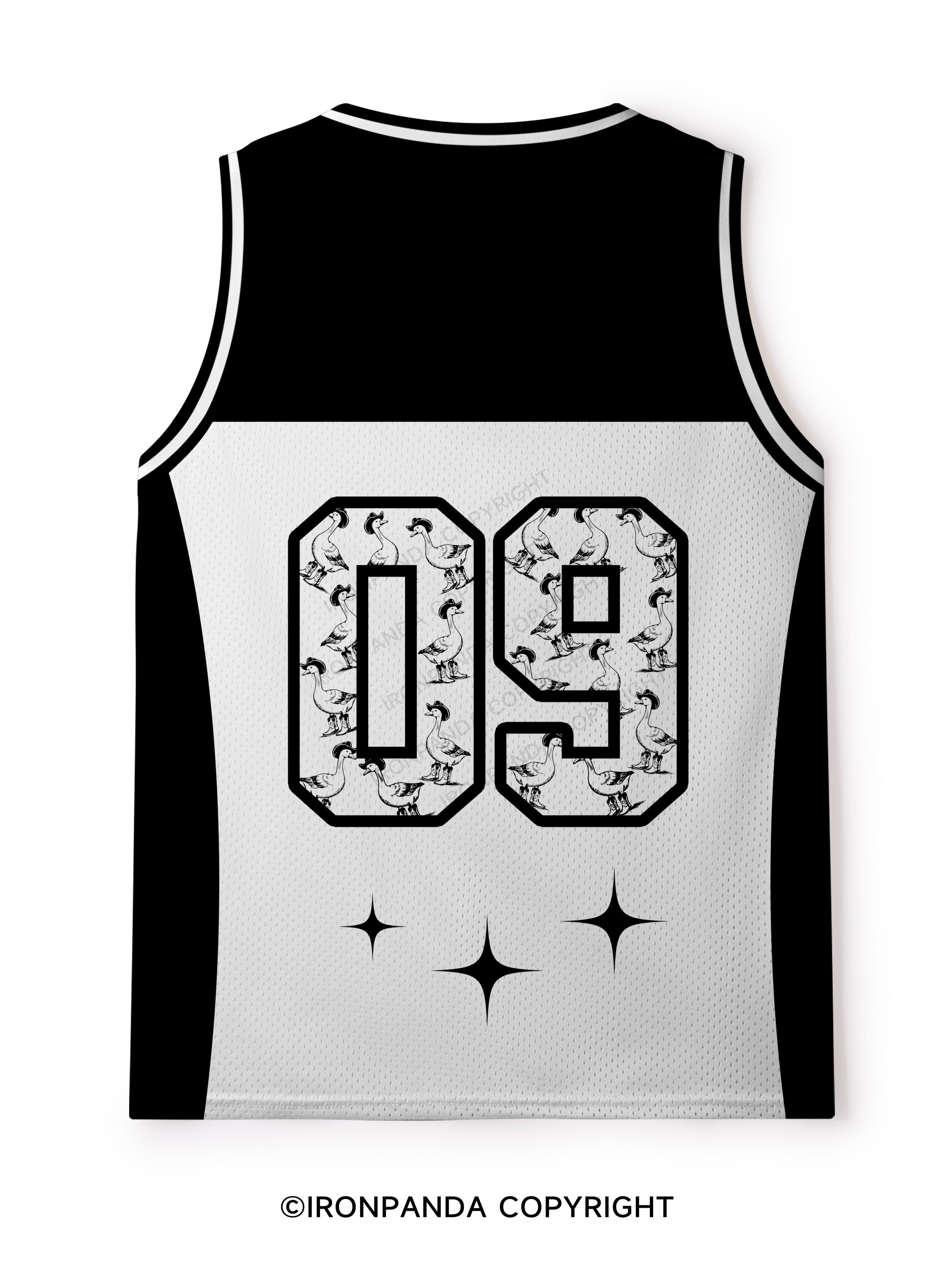SILLY GOOSE ON THE LOOSE Mesh Tank Top