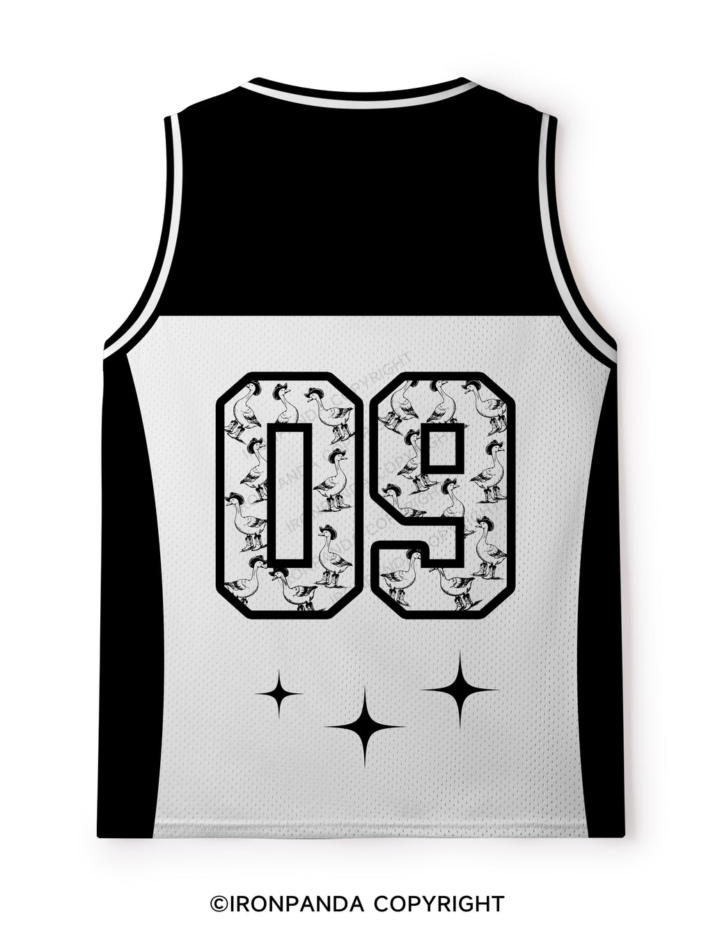 SILLY GOOSE ON THE LOOSE Mesh Tank Top