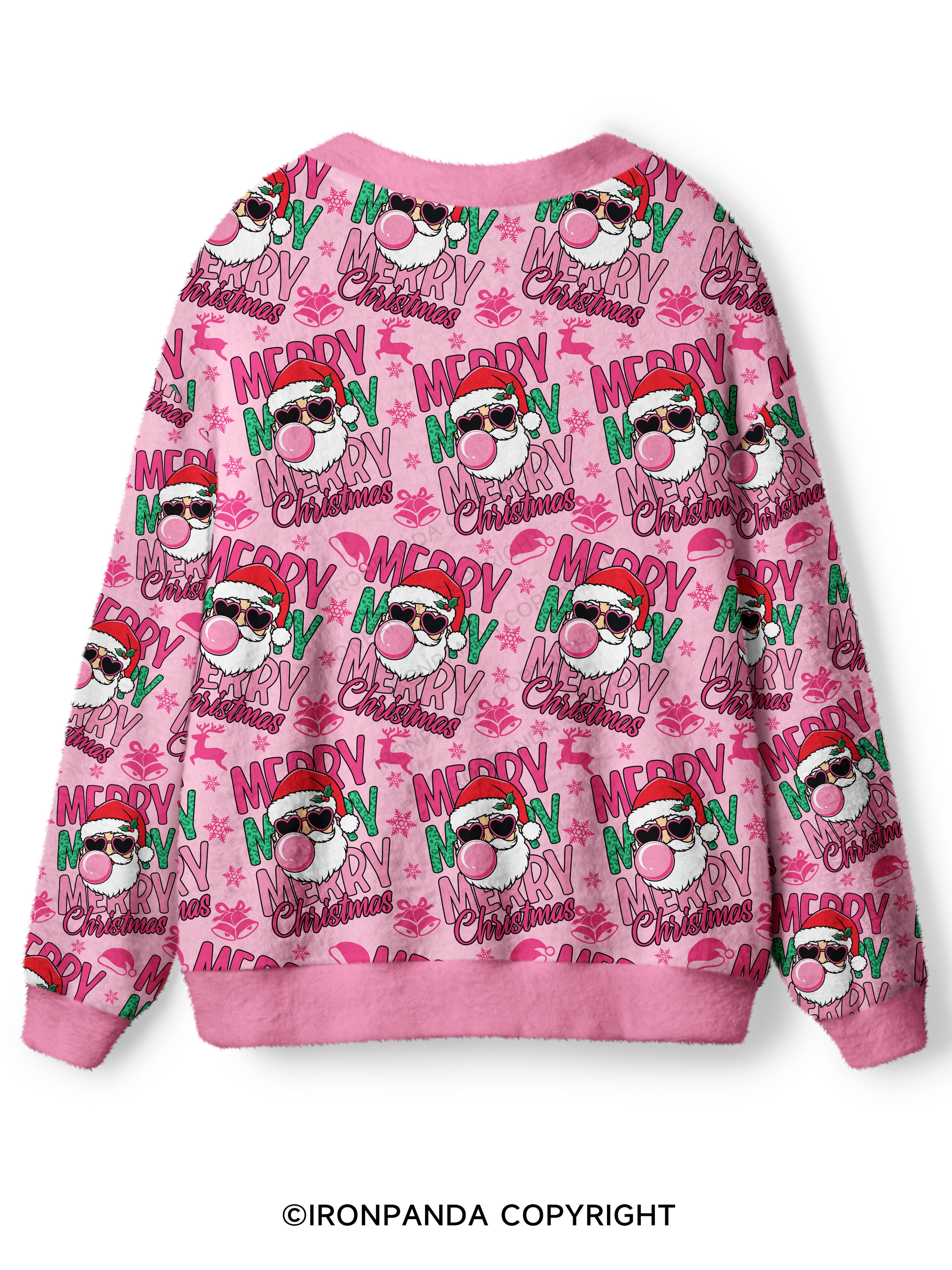 MERRY MERRY MERRY CHRISTMAS Ugly Cardigan Sweater