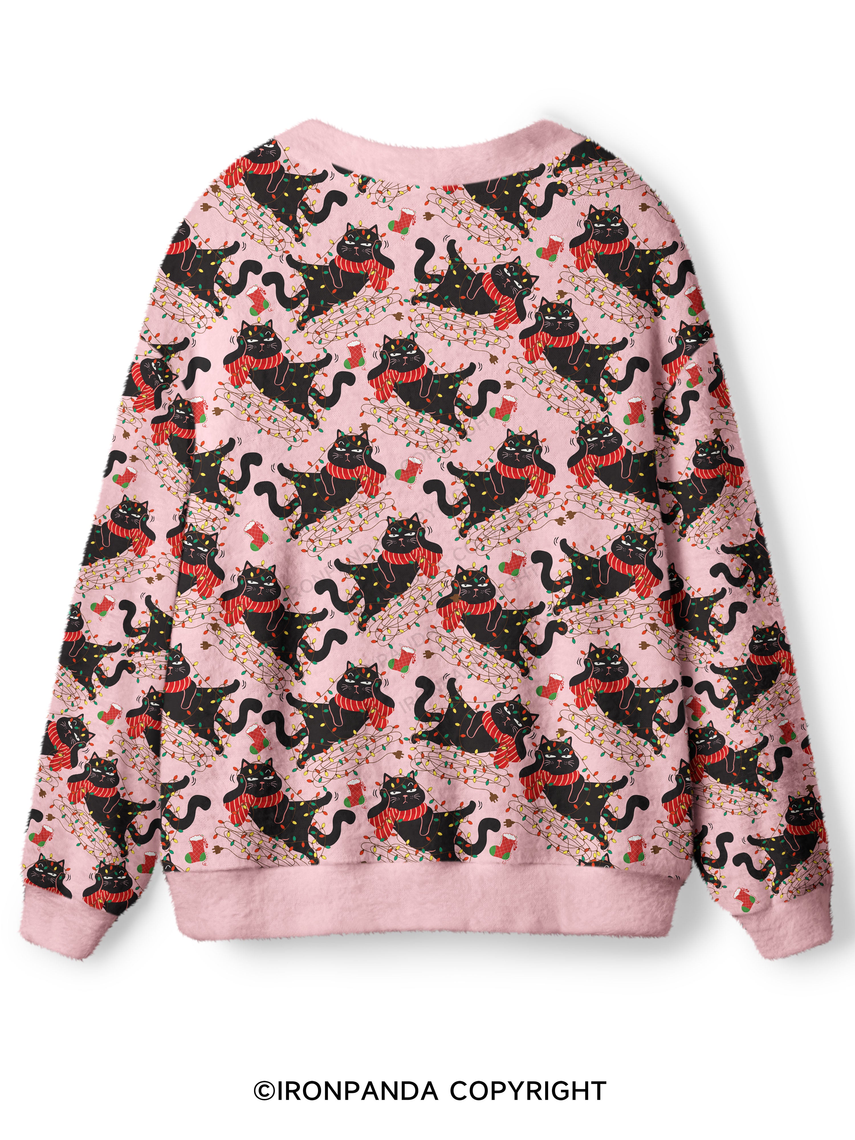 IT'S FINE I'M FINE EVERYTHING IS FINE Ugly Cardigan Sweater