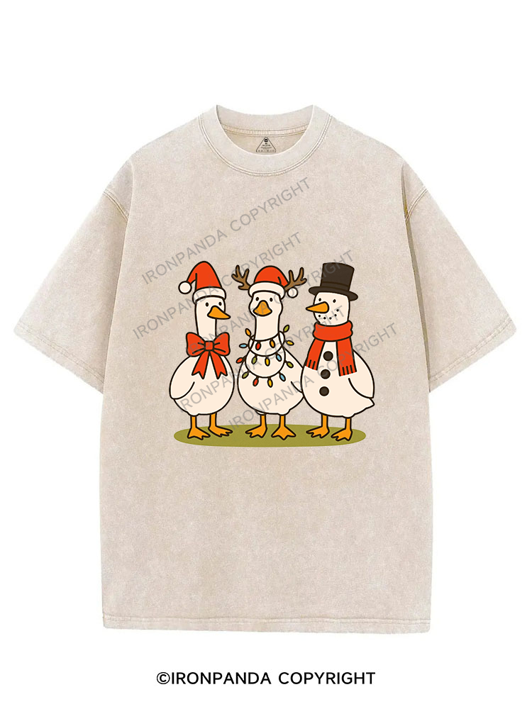 Winter Wonderland Geese VINTAGE GYM SHIRT