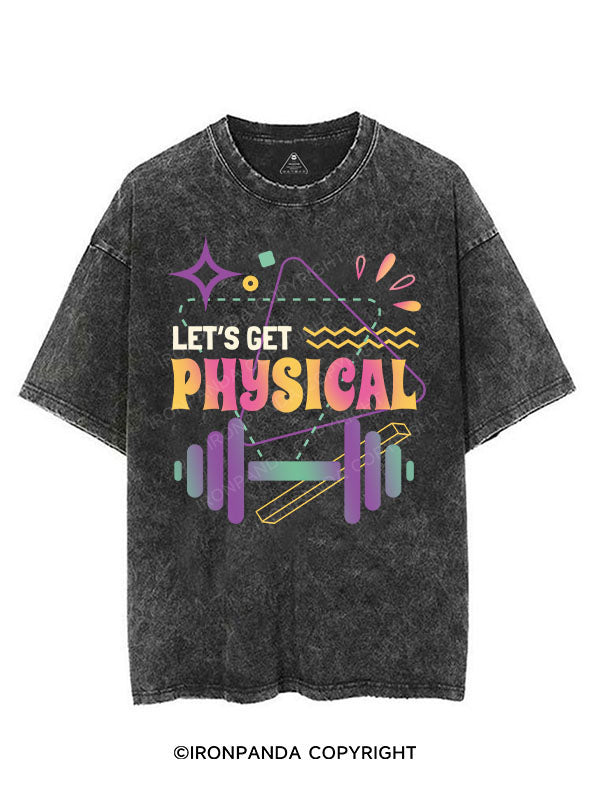 Let's Get Physical VINTAGE GYM SHIRT