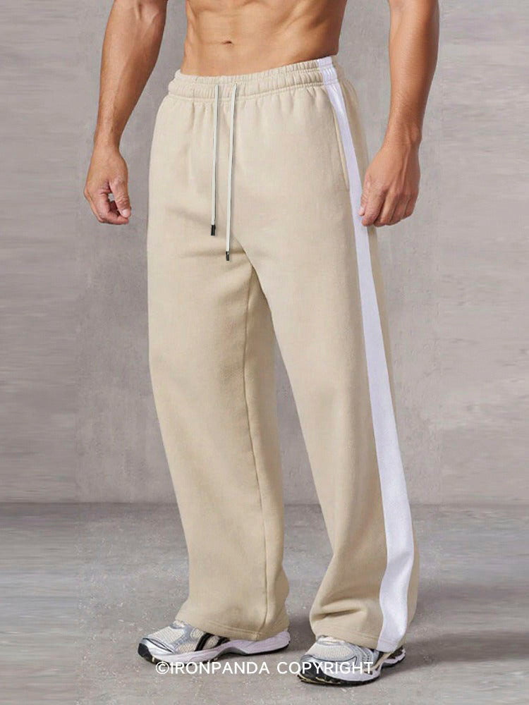 IRONPANDA Relaxed-Fit Athletic Pants