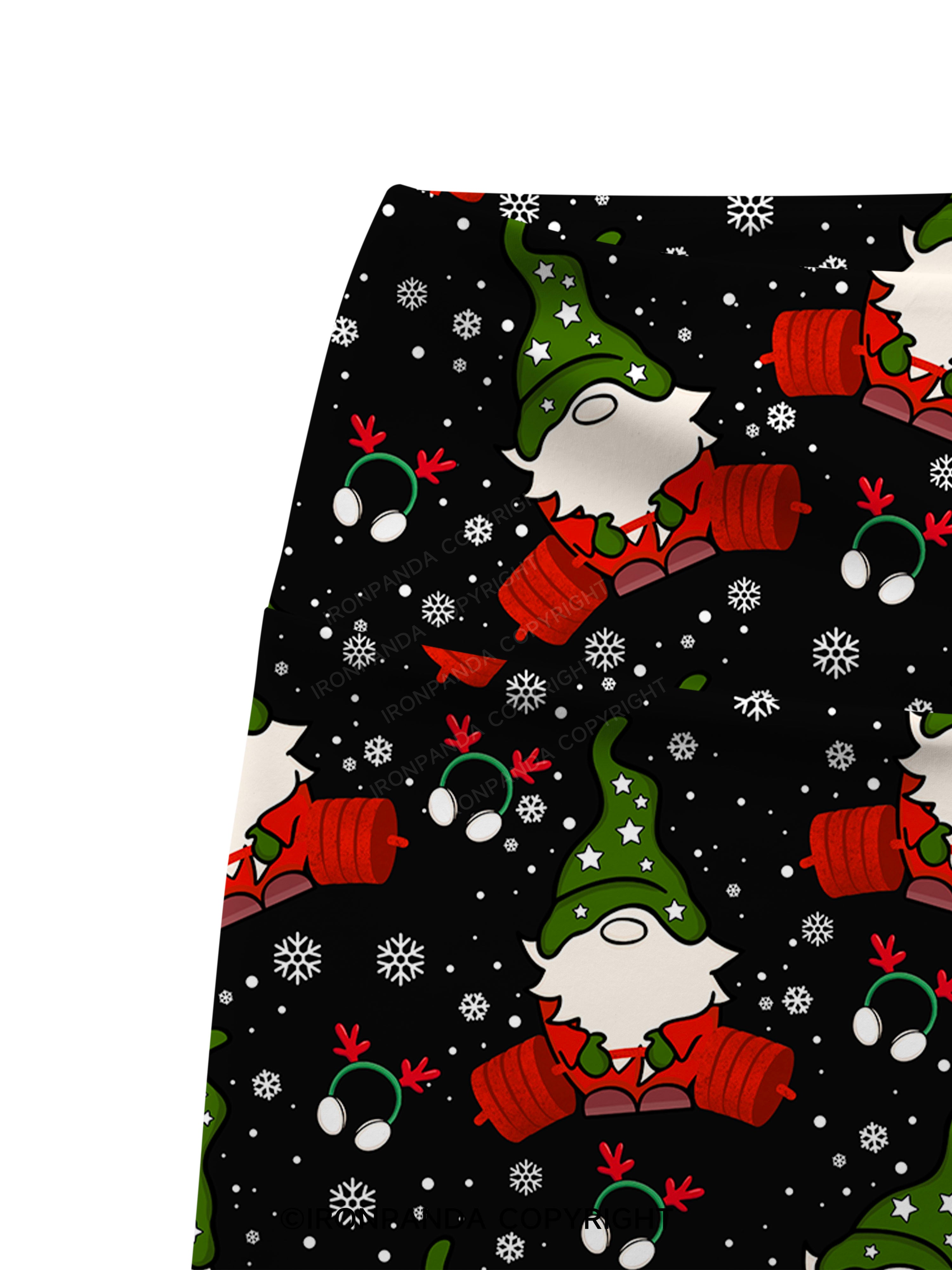 Goblin deadlift Printed Yoga Cycling Shorts