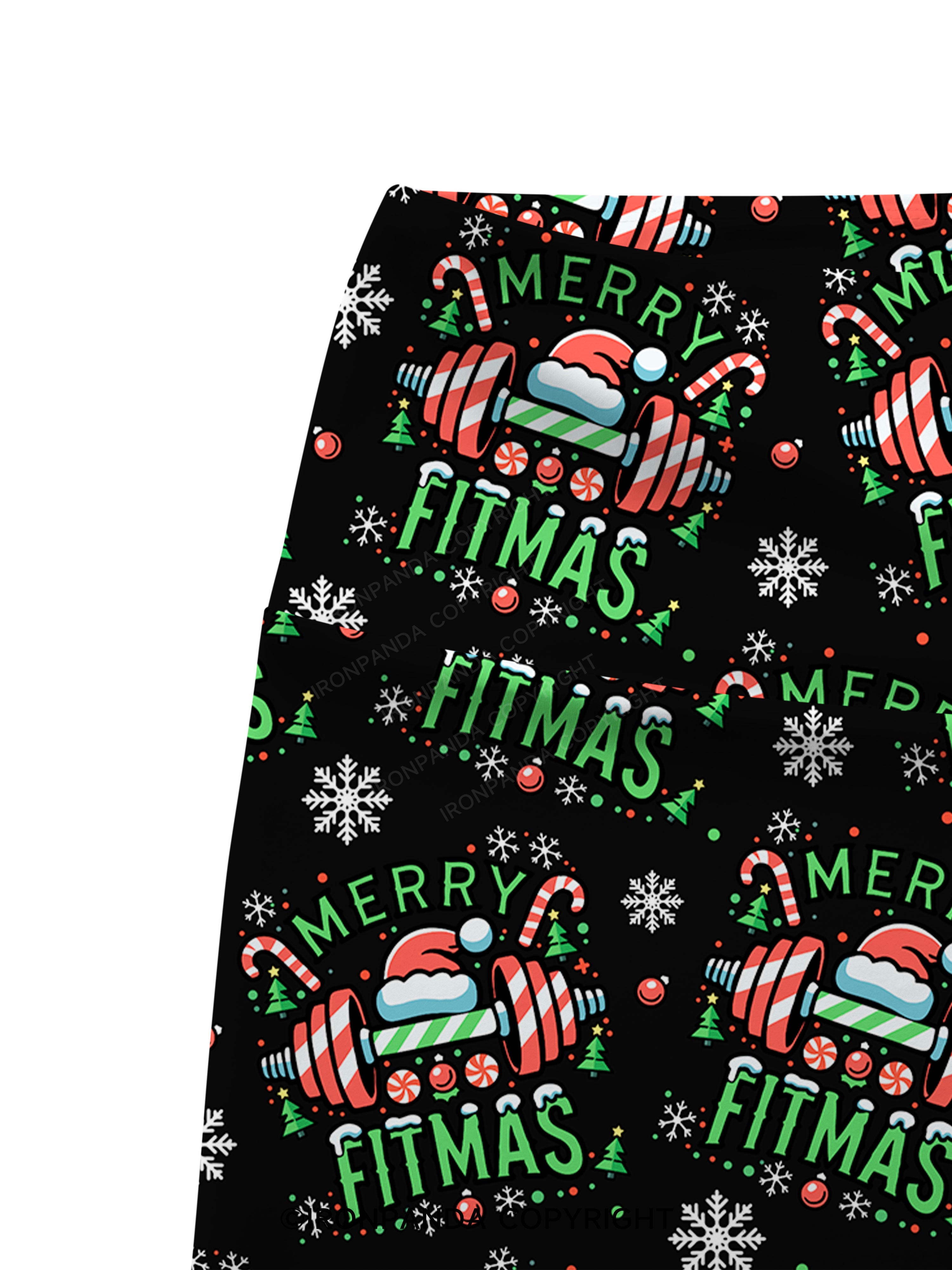 MERRY FITMAS Printed Yoga Cycling Shorts