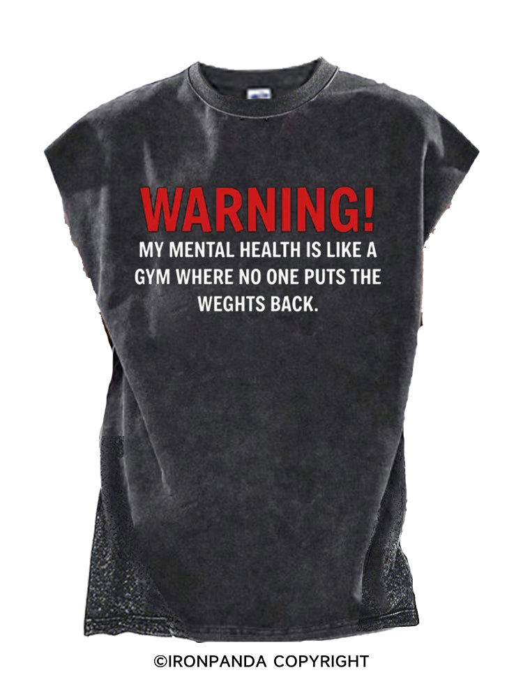 Warning Cut Off Tank