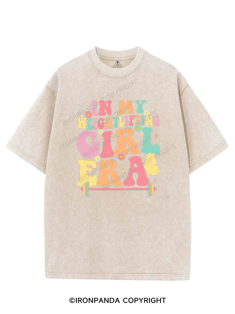 in my weightlifting girl era VINTAGE GYM SHIRT