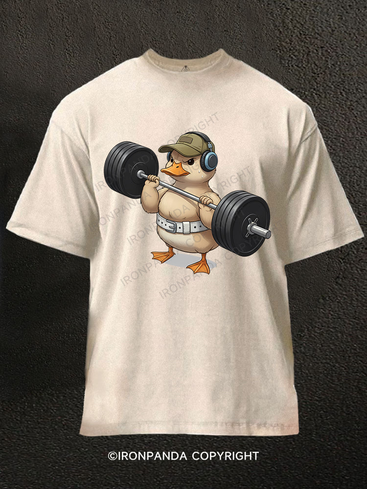 Buff Duck Washed Gym Shirt