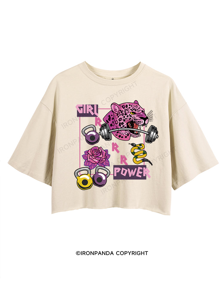 GIRL POWER CROP TOPS