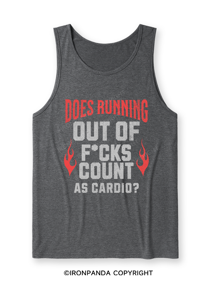 does running out f*ck count as cardio Tired Ultra Soft Heather Tank