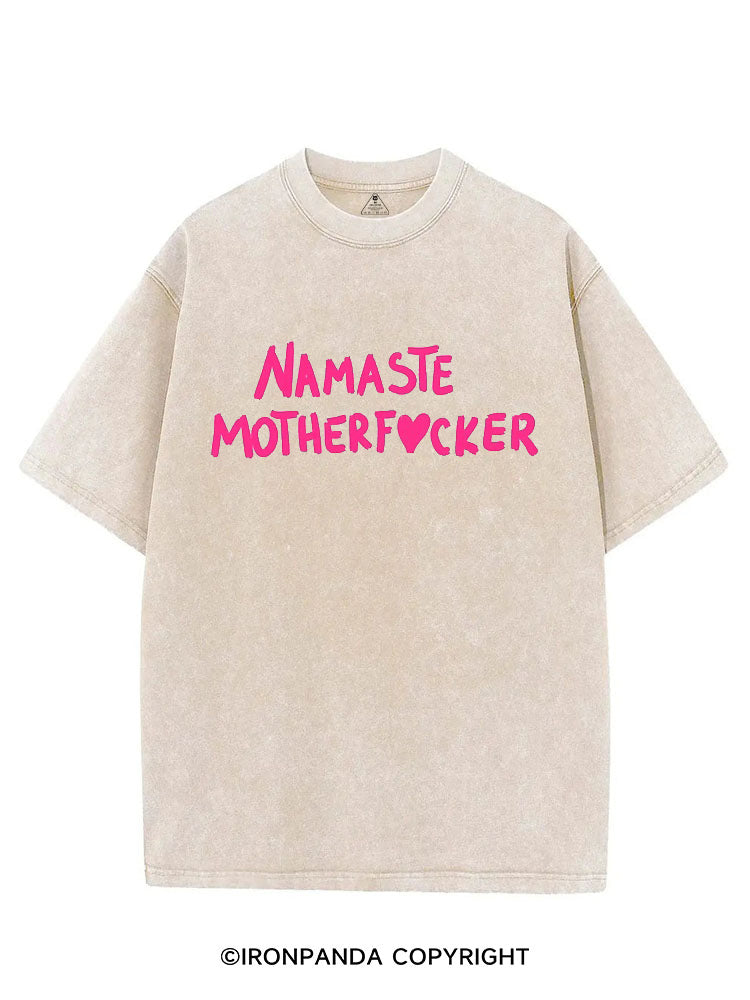 NAMASTE MOTHERF❤CKER VINTAGE GYM SHIRT