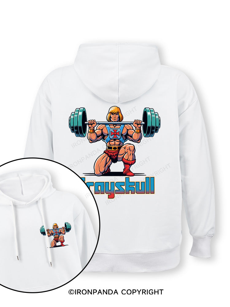 grayskull he man weightliting Double-Sided Printed Classic Gym Hoodie