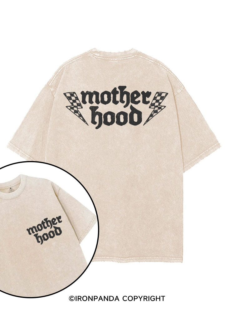 MOTHERHOOD WORKOUT printed Gym Shirt