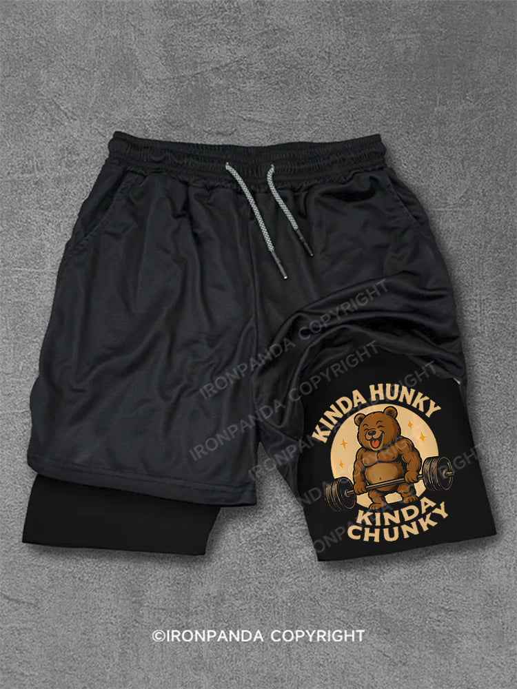 Kinda Chunky Kinda Hunky Bodybuilding Performance Training Shorts