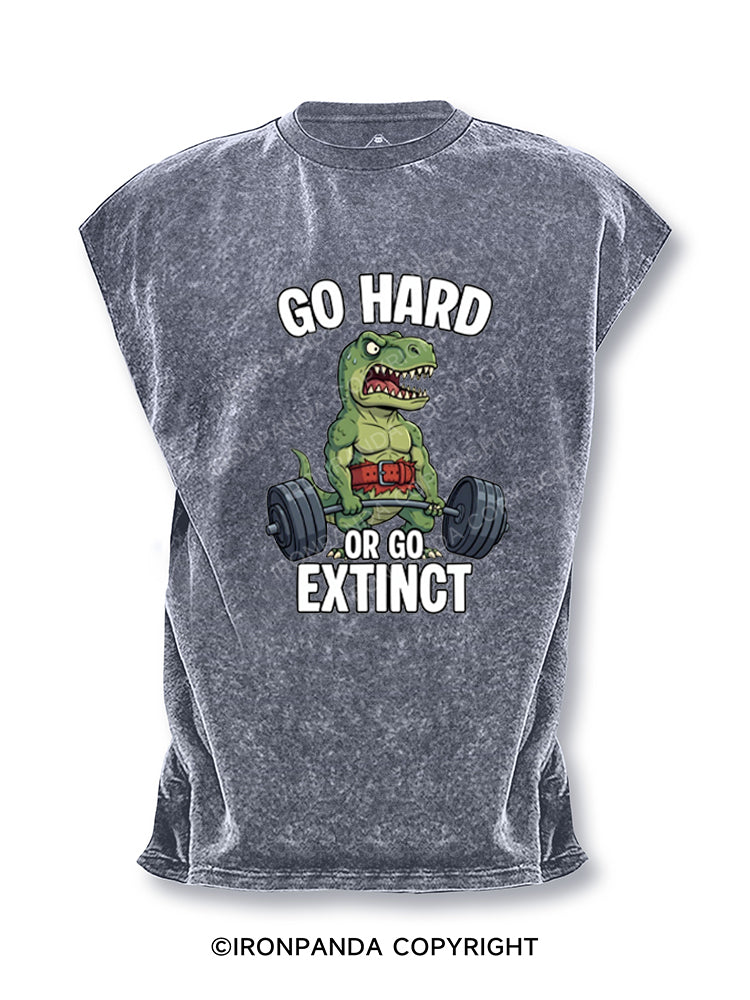 Go Hard or go Extinct Cut Off Tank