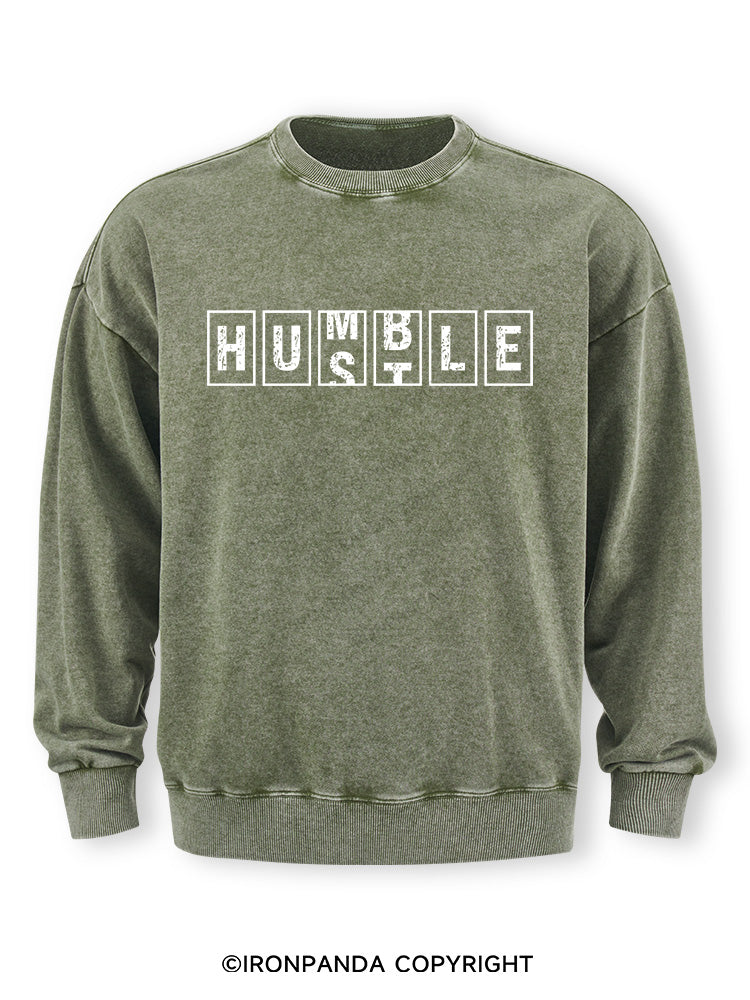 Humble Hustle Washed Sweatshirt